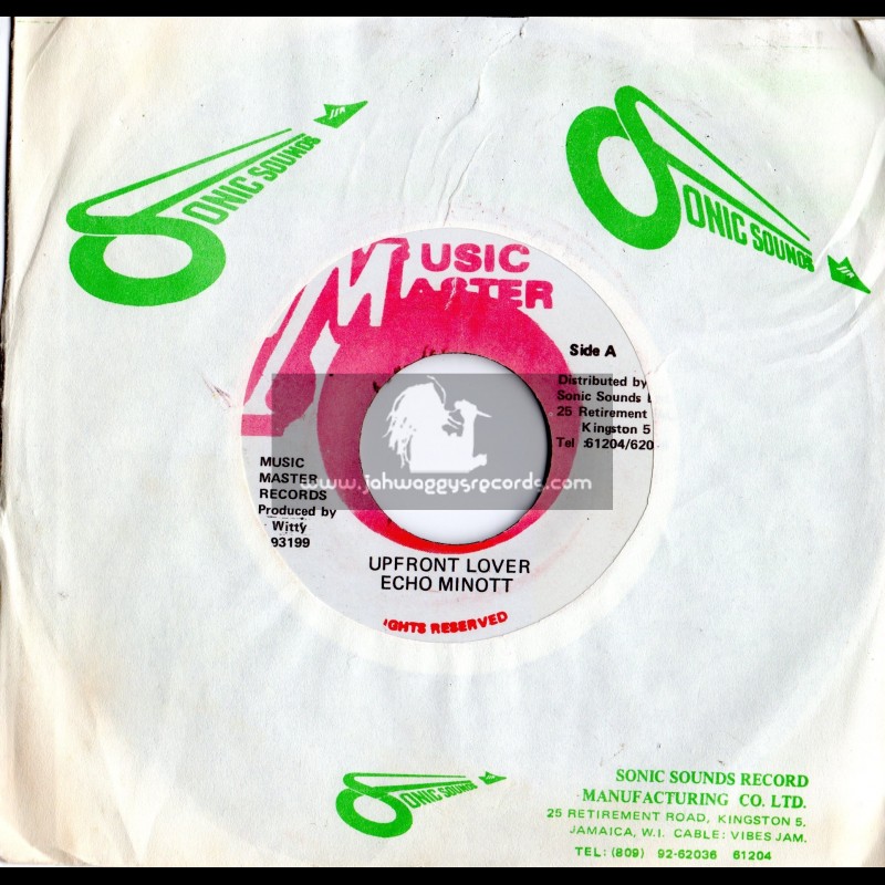 Music Master-7"-Upfront Lover / Echo Minott (Witty Original)