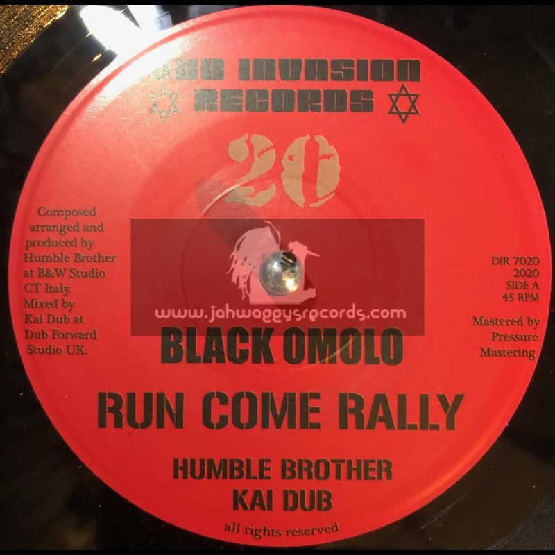 Dub Invasion Records-7"-Run Come Rally / Black Omolo + Dub Come Rally / Humble Brother Meets Kai Dub