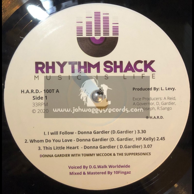 Rhythm Shack-10"-Music Is Life / Donna Gardier With Tommy McCook & The Supersonics