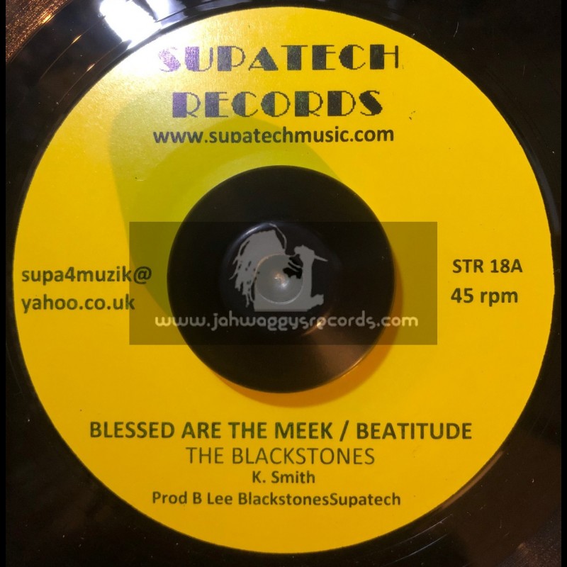 Supatech Records-7"-Blessed Are The Meek/Beatitude-The Blackstones+I Wanna Hold You In My Arms/Lenny Banton & The Blackstones