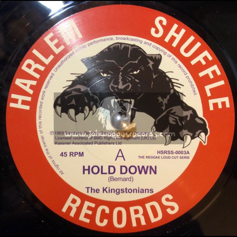 Harlem Shuffle Records-7"-Hold Down / Kingstonians + Nice Nice / Kingstonians