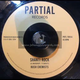 Partial Records-7"-Test Press-Shanti Rock / Bush Cemists
