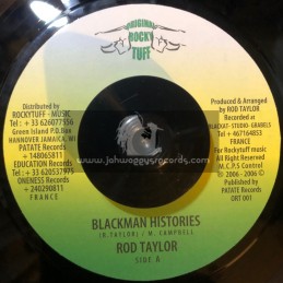 Original rocky tuff-7"-Blackman histories / Rod taylor