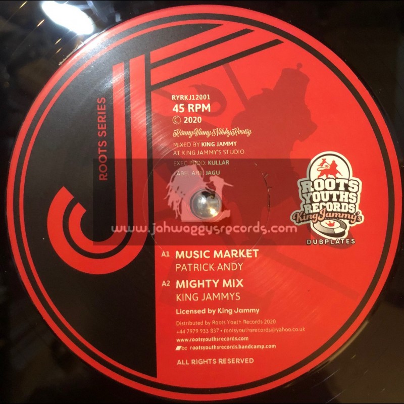 Roots Youths/King Jammys-12"-Music Market / Patrick Andy + Tuff Mix / Patrick Andy