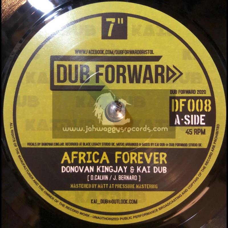 Dub Forward-7"-Africa Forever / Donovan Kingjay & Kai Dub