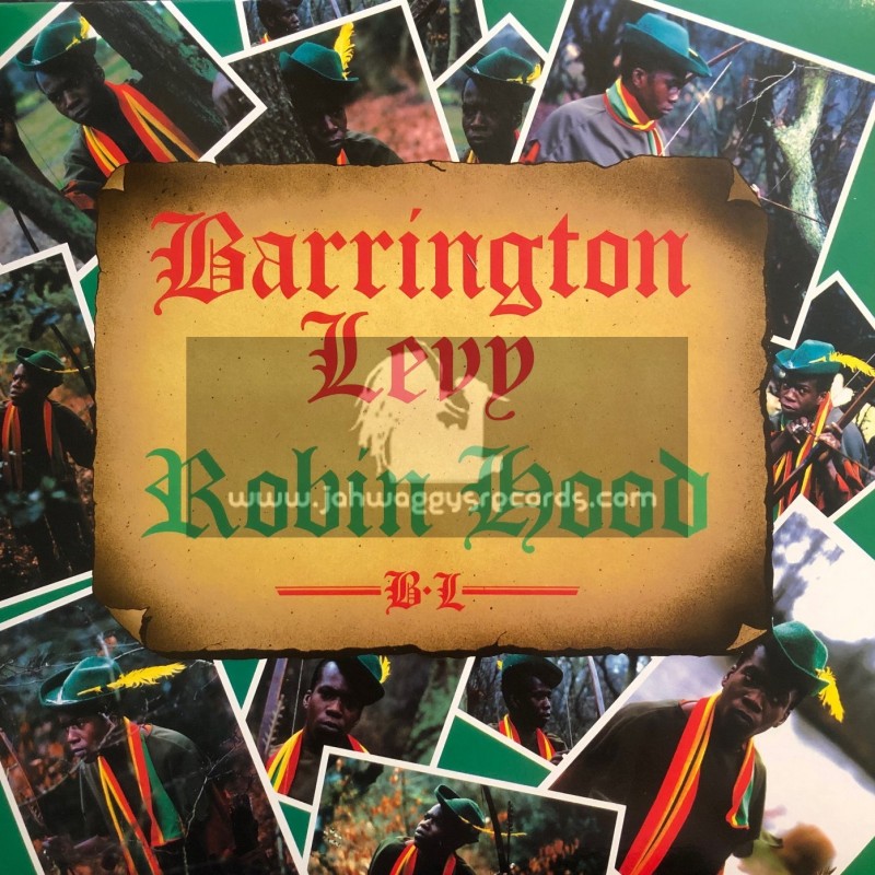 Greensleeves Records-Lp-Robin Hood / Barrington Levy