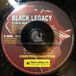 Black Legacy Records-7"-Defend It / Carlton Livingstone