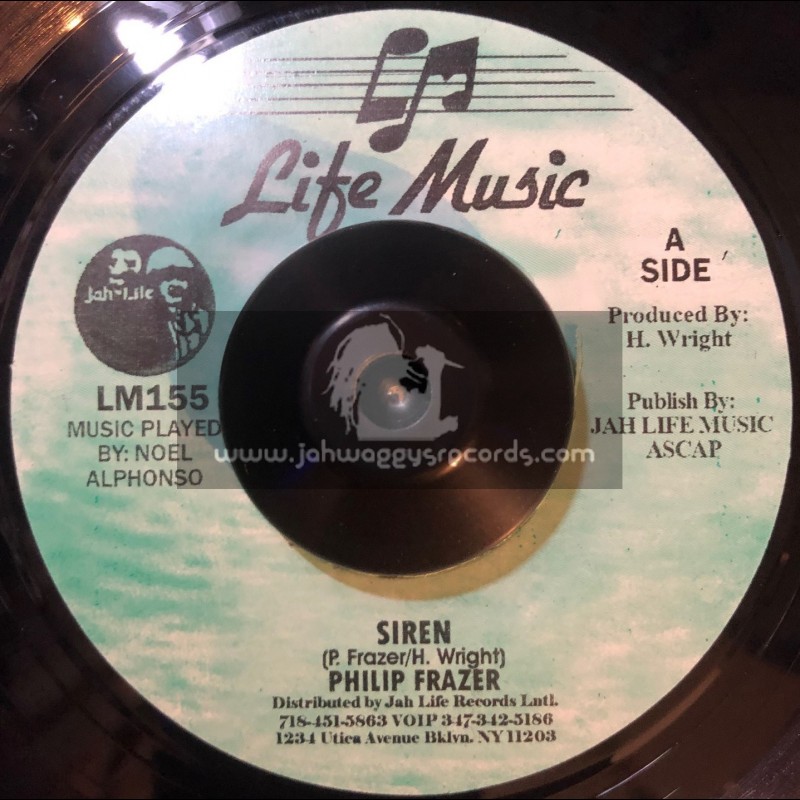 Life Music-7"-Siren / Philip Frazer