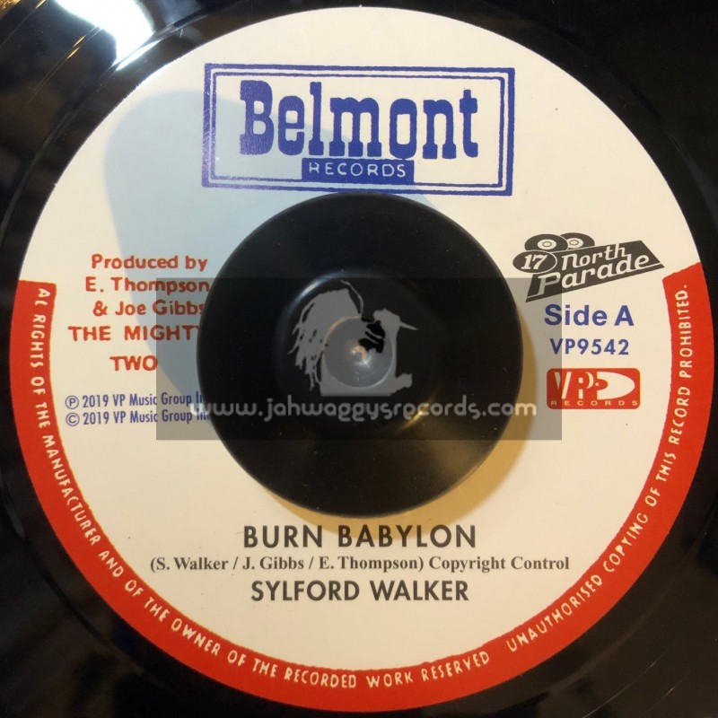 Belmont Records-7"-Burn Babylon / Sylford Walker 