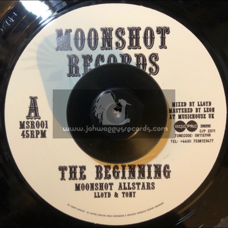 Moonshot Records-7"-The Begining / Moonshot Allstars