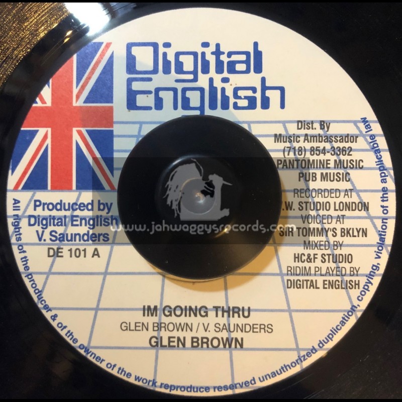 Digital English-7"-Im Going Thru / Glen Brown