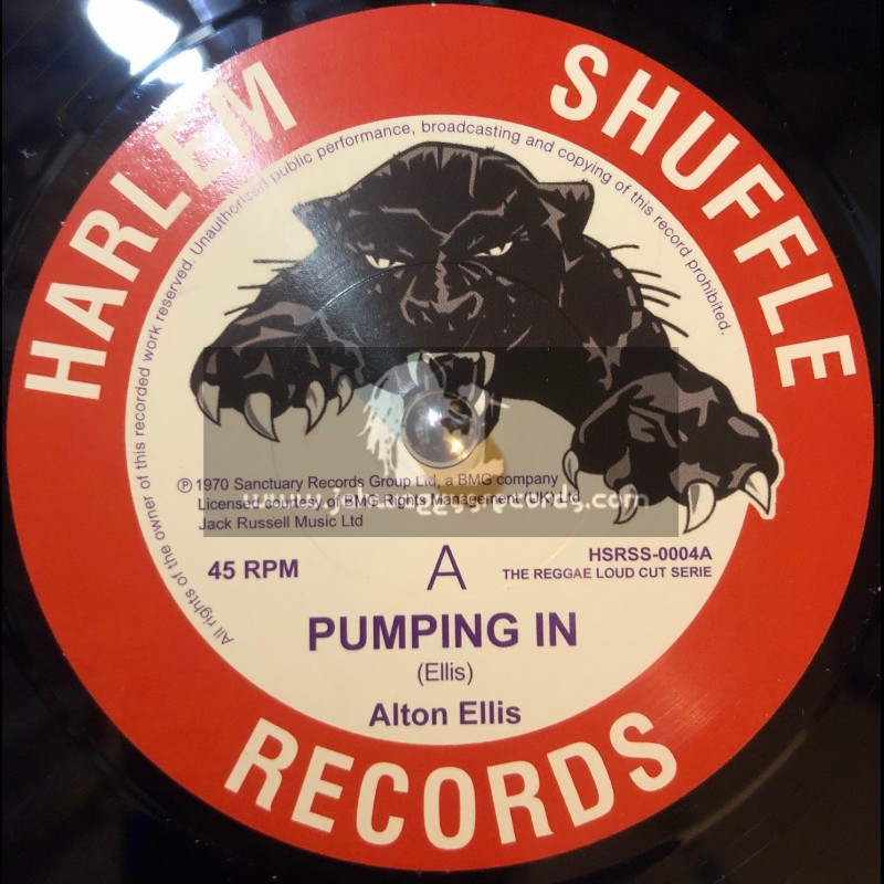 Harlem Shuffle-7"-Pumping In / Alton Ellis + Knock On Wood / Alton Ellis