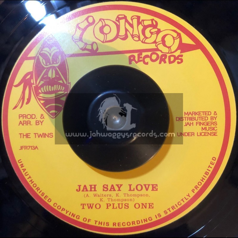 Congo Records-7-Jah Say Love / Two Plus One