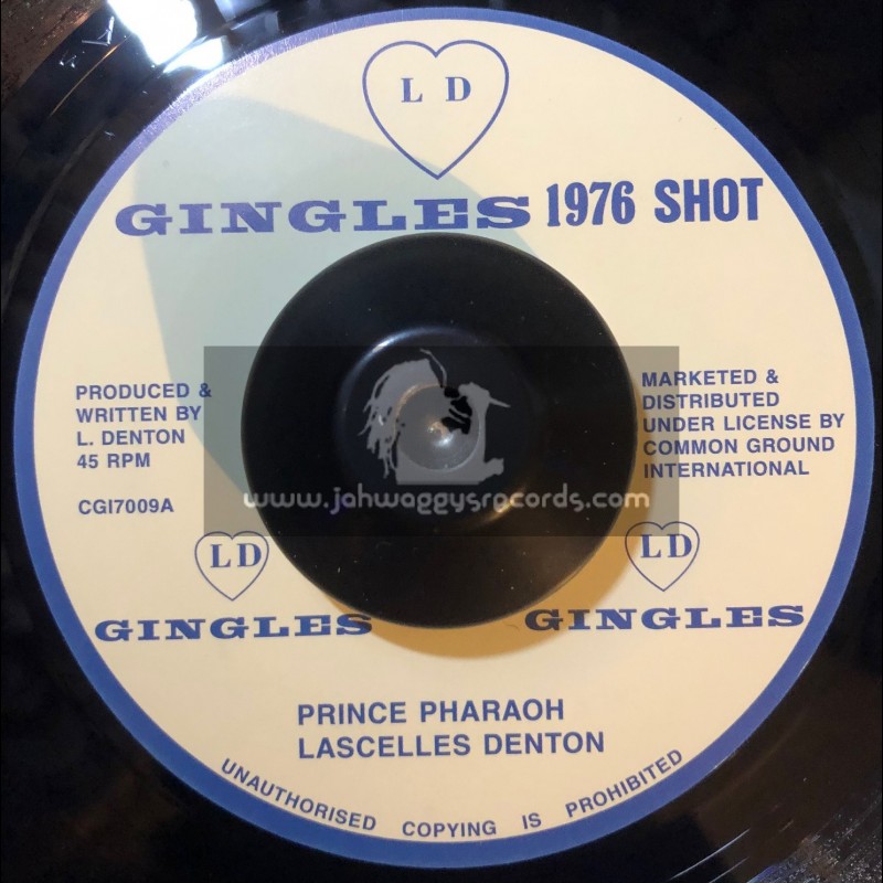 L D Gingles-7"-Prince Pharaoh / Lascelles Denton