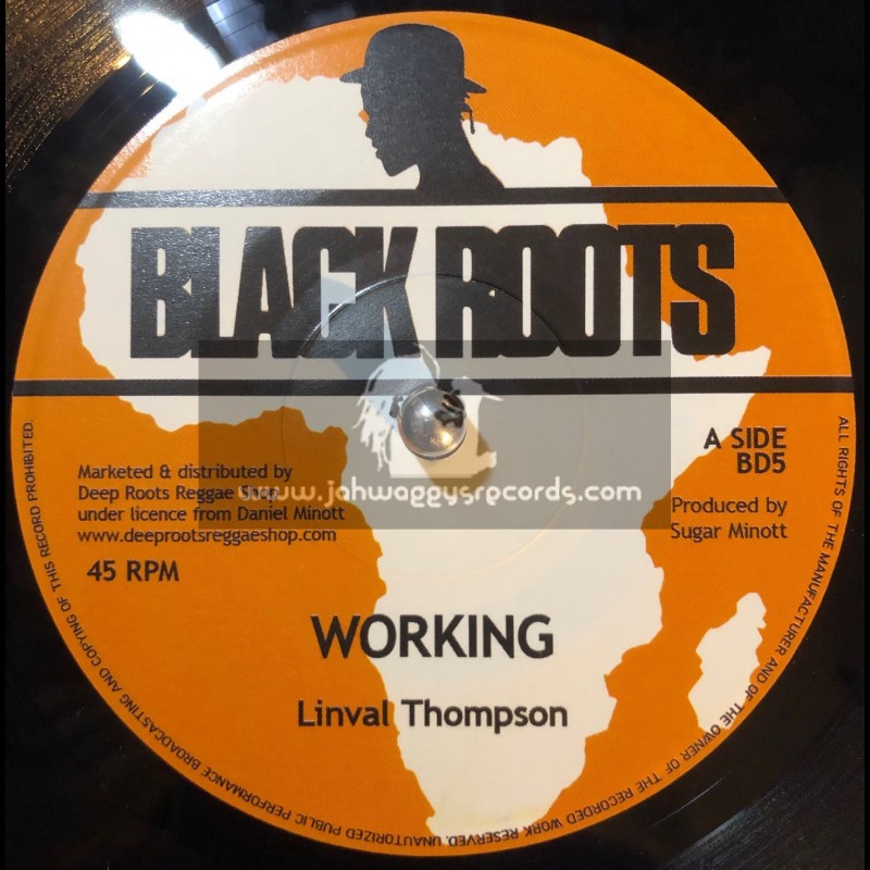 Black Roots-7"-Working / Linval Thompson