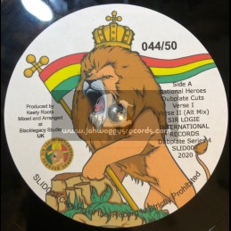 Sir Logie International Records-10"-National Heroes Dubplate Cuts Verse I.II & III / Keety Roots