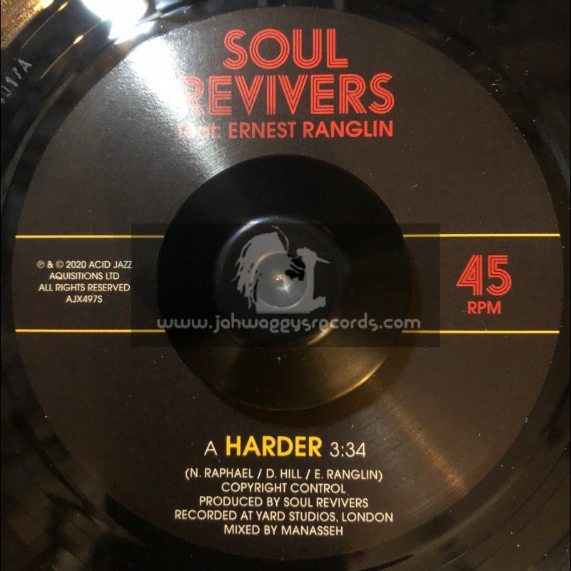 Acid Jazz-7"-Harder / Soul Revivers Feat Ernest Ranglin