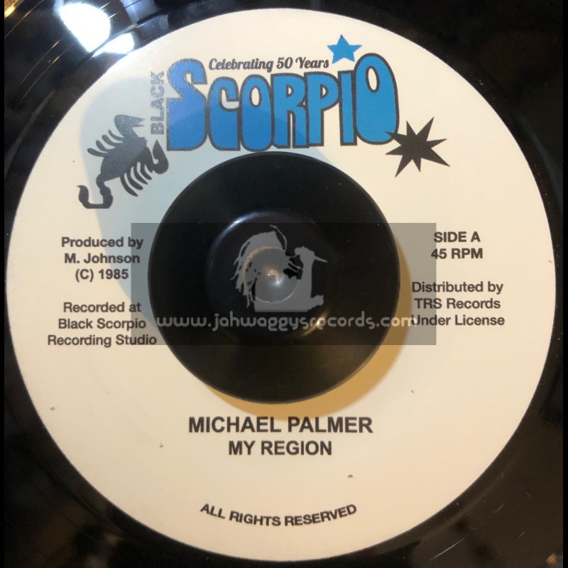 Black Scorpio-7"-My Region / Michael Palmer