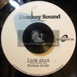 Donkey Sounds-7"-Lick Shot / Horace Andy