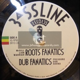 Bassline Records-10"-Roots Fanatics + Sitting Bull / Mr Dill Lion Warriah