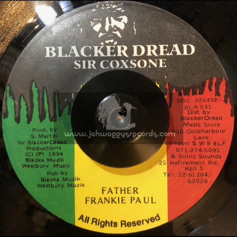 Blacker Dread-7"-Father / Frankie Paul