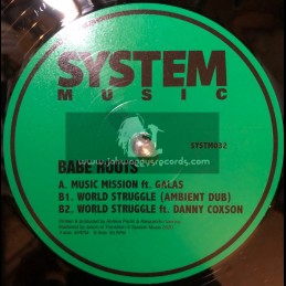 System Music-12"-Music Mission / Babe Roots + World Struggle / Babe Roots