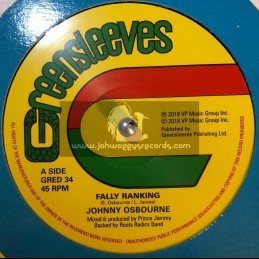 Greensleeves Records-12"-Fally Ranking / Johnny Osbourne + Trench Town School / Johnny Osbourne