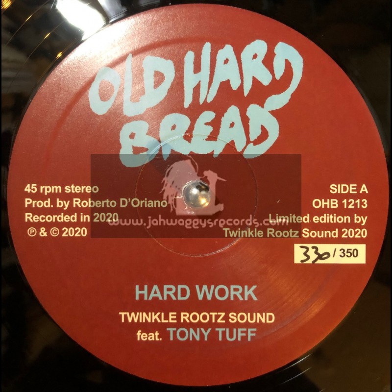 Old Hard Bread-12"-Hard Work / Tony Tuff + Bad Man Wagon / Twinkle Rootz Sound Feat. Aba Ariginal