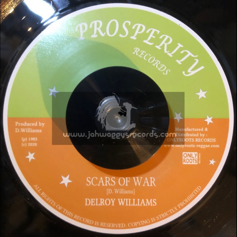 Prosperity-7"-Scars Of War / Delroy Williams 