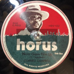 Horus Records-7"-Never Gonna Give Up / Cornell Campbell