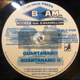 Blakamix International-10"-Guantanamo / D.Maximillion + Shesamane / Special A