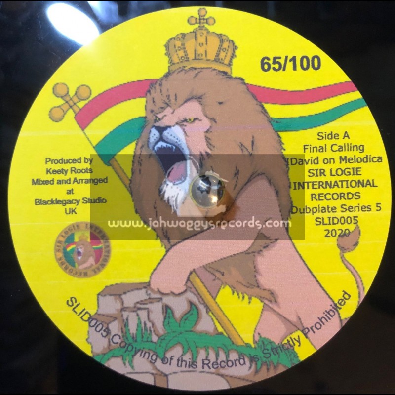 Sir Logie International Records-10"-Final Calling / I David + Calling Dub / Keety Roots 