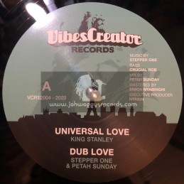 Vibes Creator / Chouette Records-12"-Universal Love / King Stanley + Never Let Me Down / King Stanley