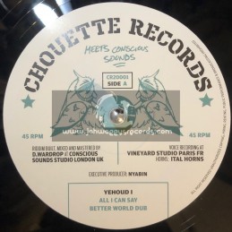 Chouette Records / Vibes Creator-12"-All I Can Say /  Yehoud I + Good Things / Yehoud I