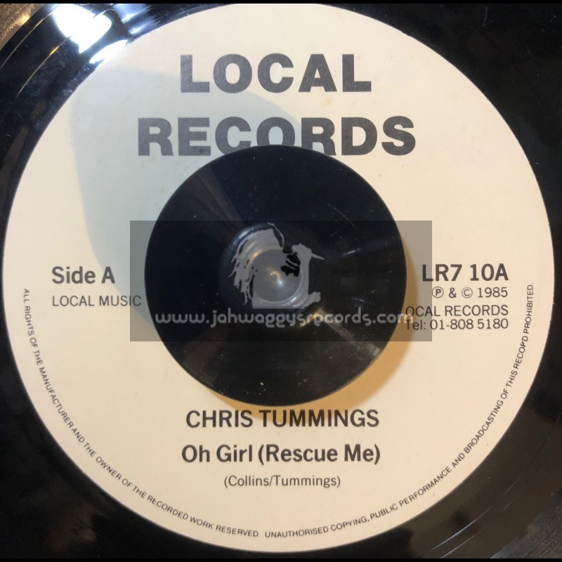 Local Records-7"-Oh Girl (Rescue Me) / Chris Tummings