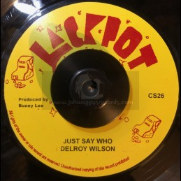 Jackpot-7"-Just Say Who / Delroy Wilson