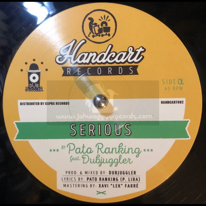 Handcart Records-12"-Ital / Muma Carol ft Dubjuggler + Serious / Pato Ranking ft Dubjuggler