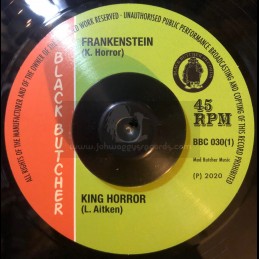 Black Butcher-7"-Frankenstein / King Horror + I Can't Stand It / Winston Grievy