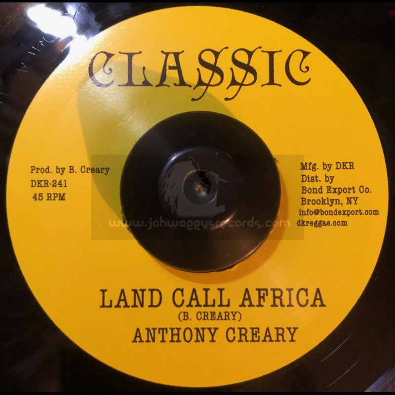 Classic-7"-Land Call Africa / Anthony Creary + Africa Dub / Solid Foundation Band