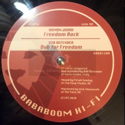 Bababoom Hi Fi-12"-Freedom Chant / Ramon Judah + Freedom Rock / Ramon Judah