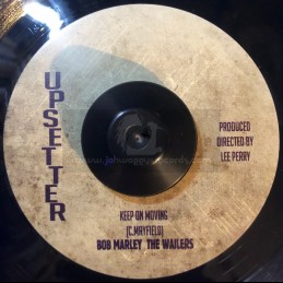 Upsetter-7"-Keep On Moving / Bob Marley & The Wailers + African Herbsman / Bob Marley & The Wailers