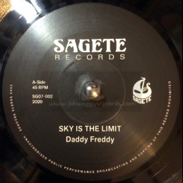 Sagete Records-7"-Sky Is The Limit / Daddy Freddy 
