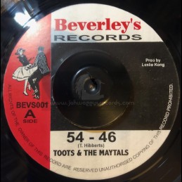 Beverleys Records-7"-54 - 46 + Pressure Drop / Toots & The Maytals