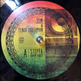 Dubbing Sun Records-7"-Steppa / JSM & Tenor Youthman - Sax By Rags + Dubbing Sun & Blue Hill Remix