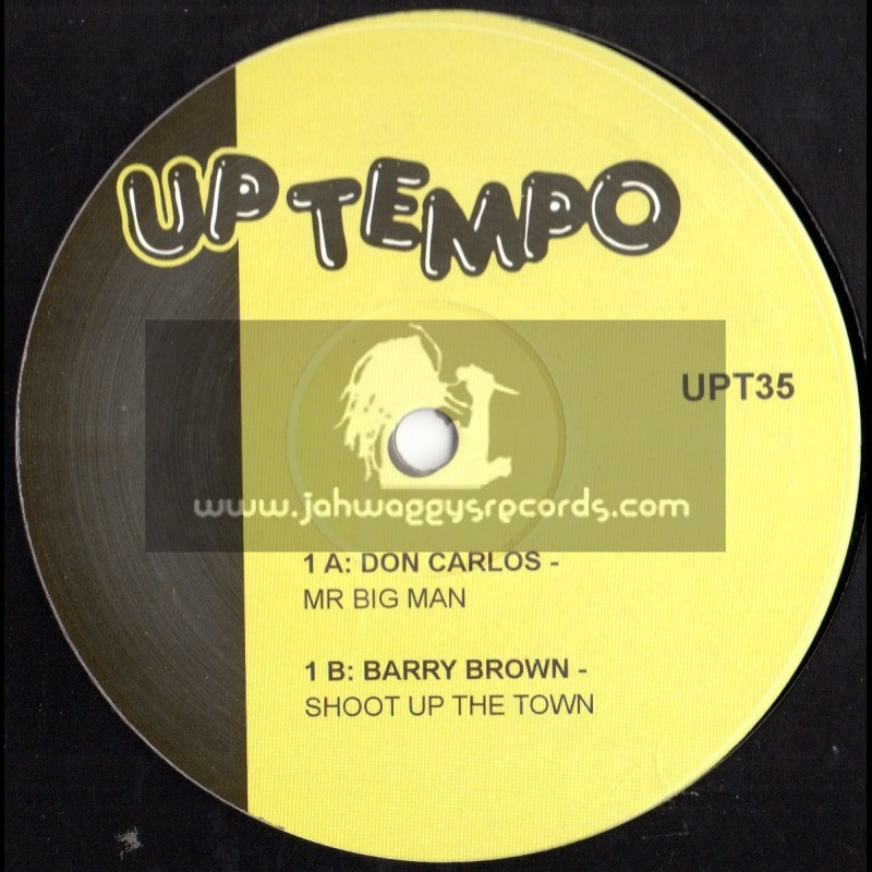 UP TEMPO 10"-DON CARLOS/BARRY BROWN/WILLIE WILLIAMS