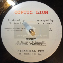 Coptic Lion-10"-Money / Cornel Campbell + Loose Talk / Starkey Banton