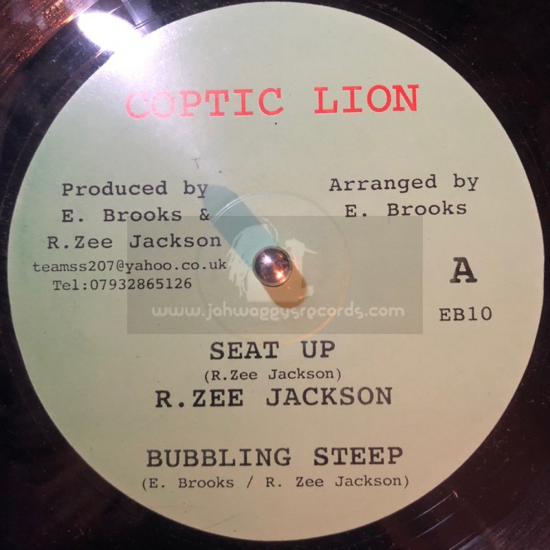 Coptic Lion-10"-Seat Up / R Z Jackson