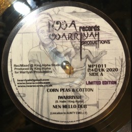 Iwa Records-10"-Corn Peas & Cotton / Iwarriyah + Chant Dem Down / Iwarriyah 