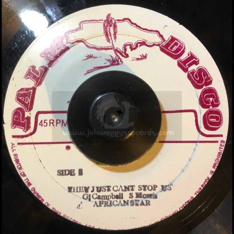 Palm Disco-7"-They Just Cant Stop Us / African Star + Whip Lash /  S. Morris - Original Press