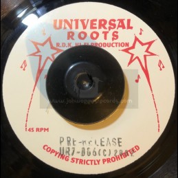 Universal Roots-7"-Ganja Free / Soothsayers Horns